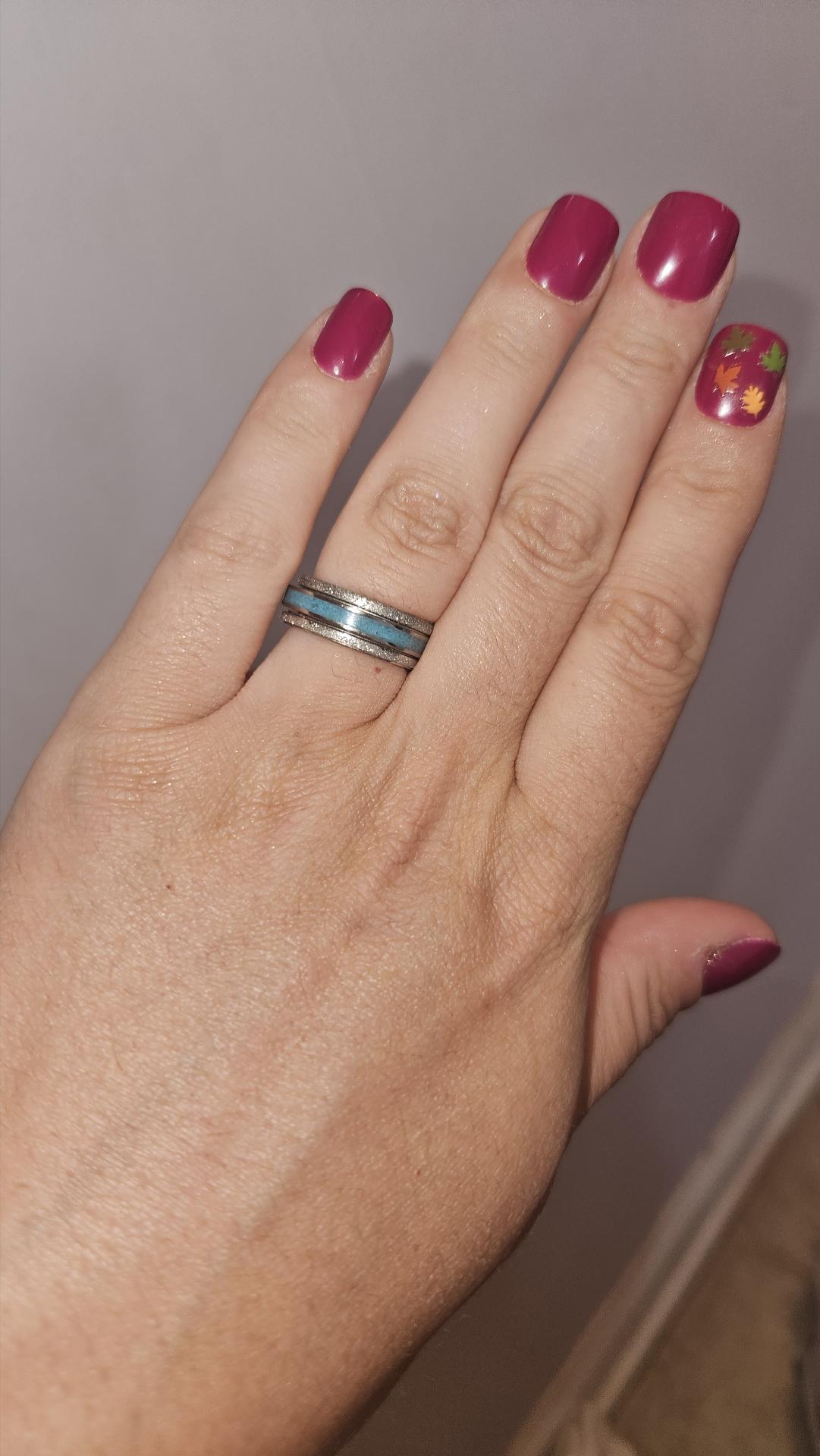 1pc Titanium Steel Matte 2mm Ring Minimalist Fashion Stainless Steel Couple Ring Trend Jewelry photo review