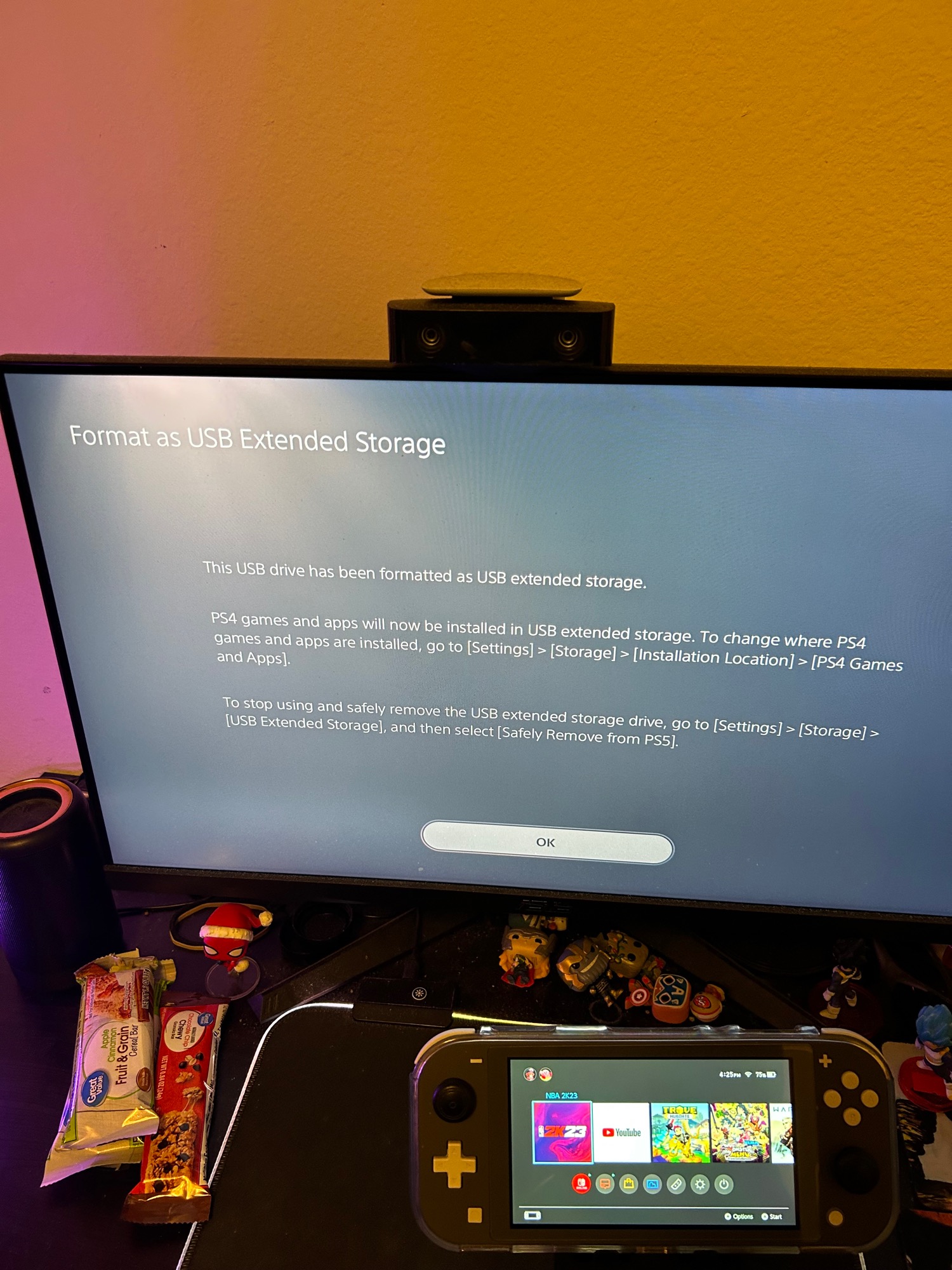 Sleek 4TB Portable External HDD