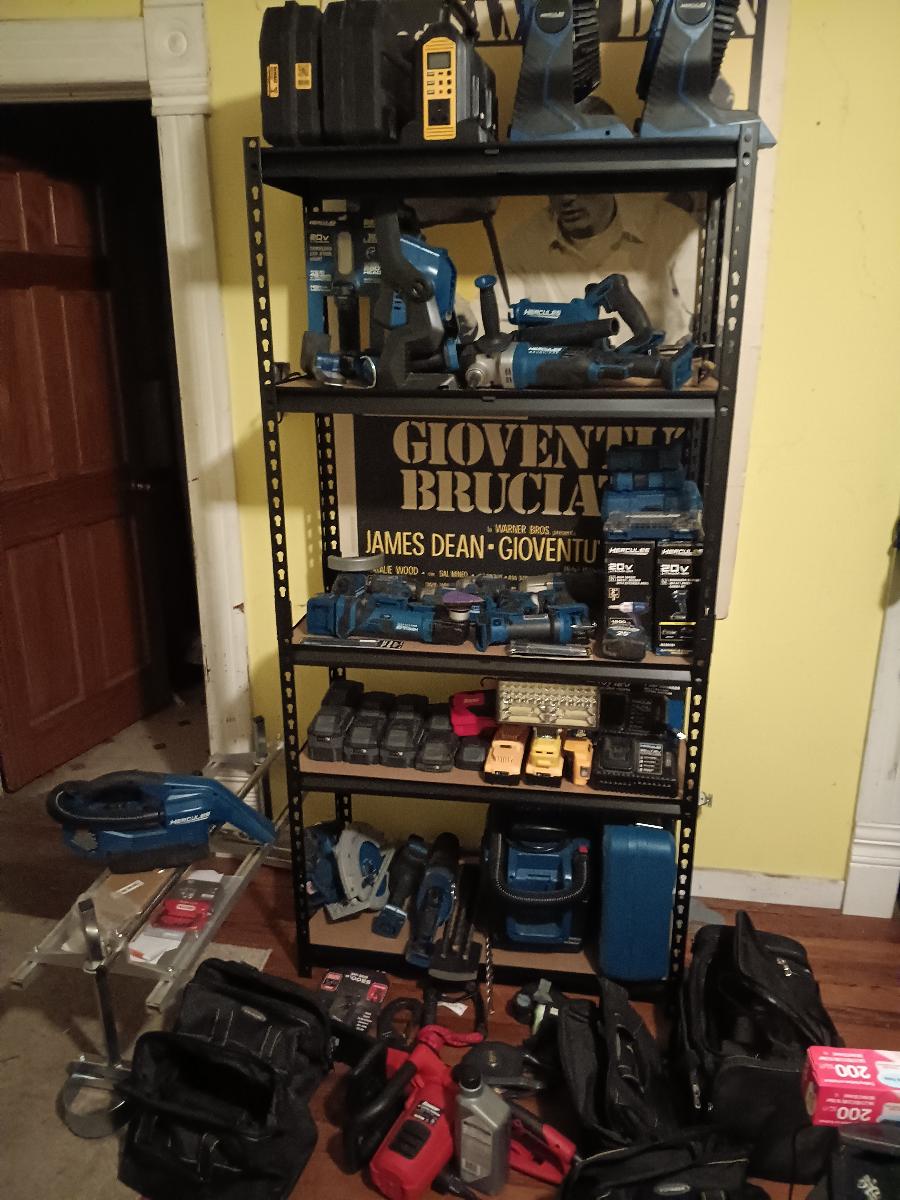 2000LBS Garage Shelving Storage Shelves Heavy Duty Shelving 5 Tier Metal Shelving Units For Garage Shelves 72"H X35.5"W X 15.8"D, Adjustable Metal Shelving Unit For Garage Shelves Utility Rack Shelf For Basement Pantry Closet Shelves, Black, Utility Shelves photo review