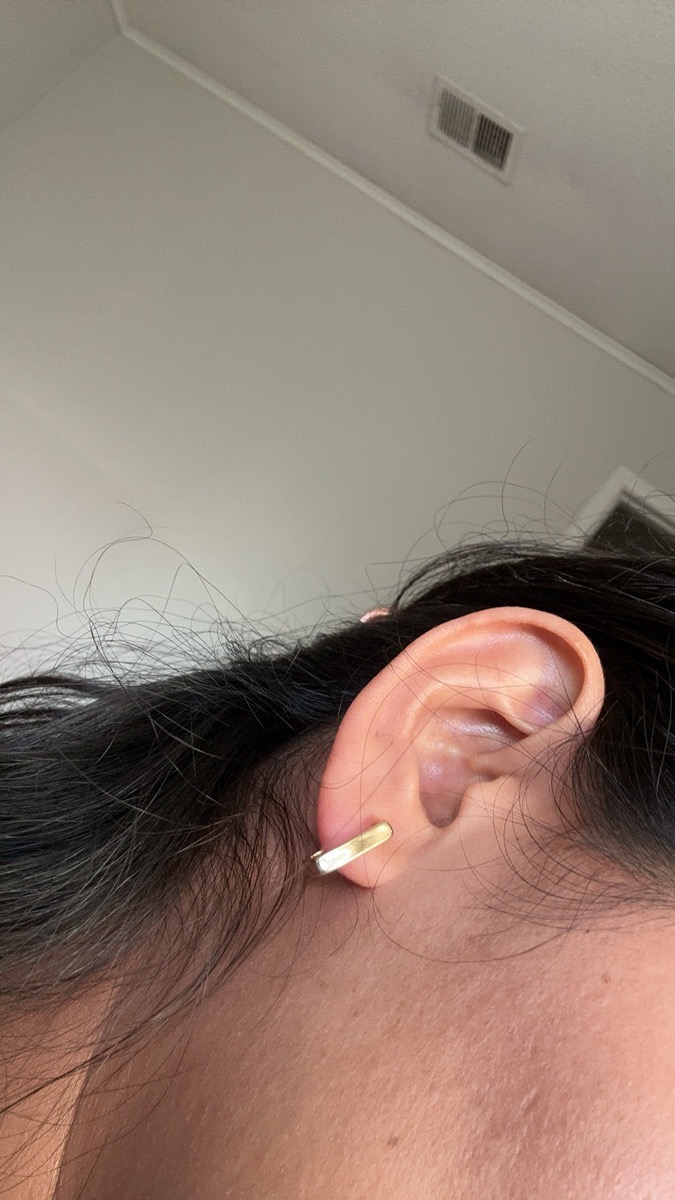 Temperament Woman'S Geometric Minimalist Niche Stud Earrings All-Match Fashion Ear Jewelry photo review