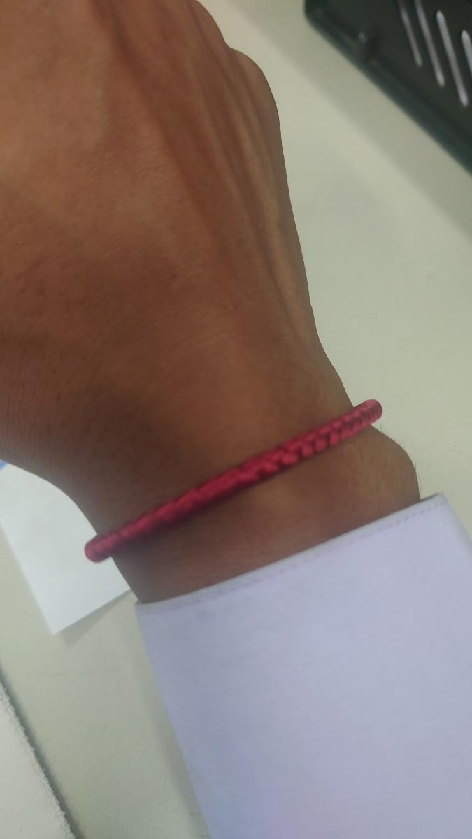 1pc of Rope Bracelet for Men And Women, Red Thread Bracelet Designed to Attract, Magnetic Couple Bracelet photo review