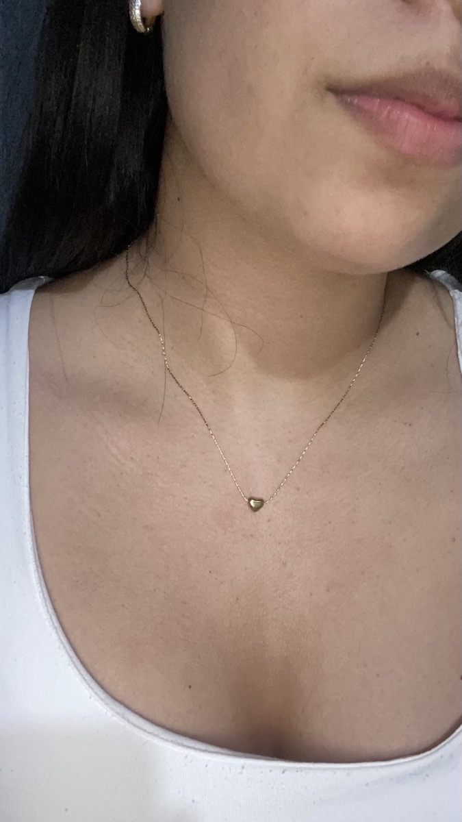 An Elegant and Exquisite Heart-Shaped Pendant Necklace Suitable for Women to Wear at Banquets or as a Gift for Mother photo review