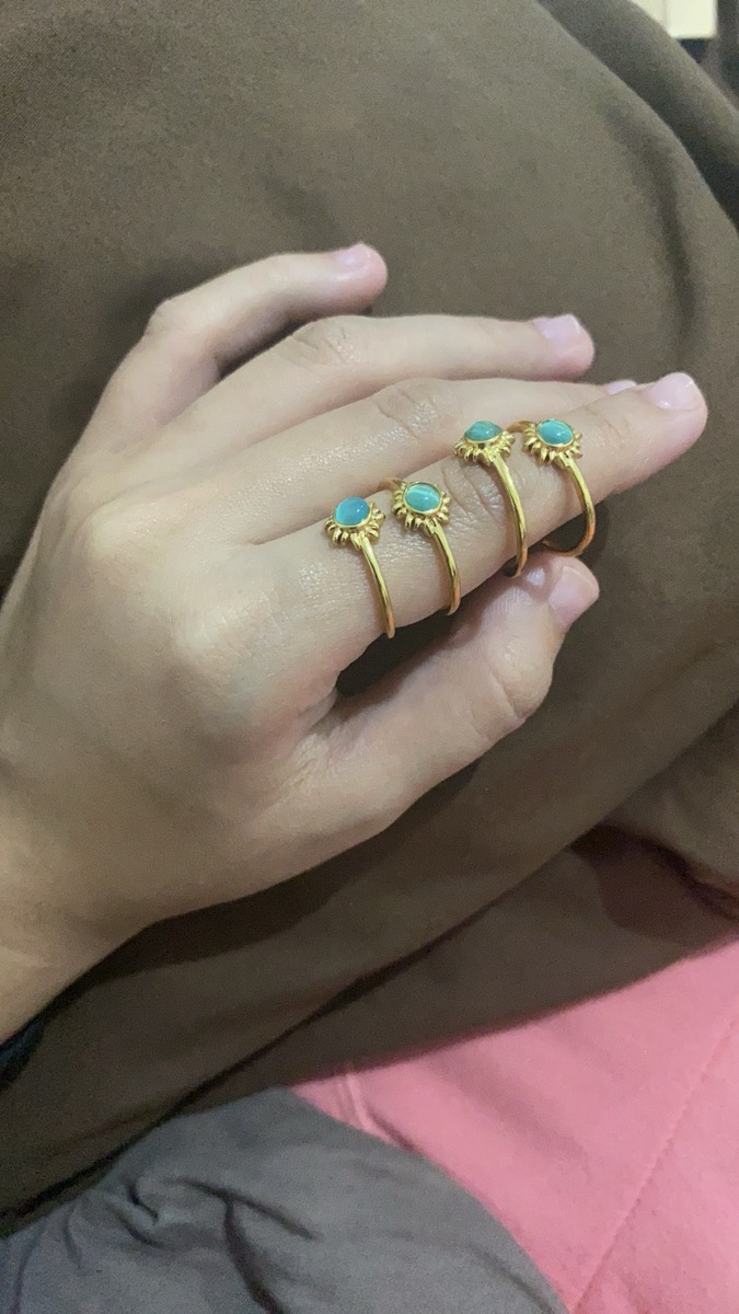 1pc Retro Versatile High-end Bohemian Sun Ring for Men and Women,Suitable for both men and women photo review
