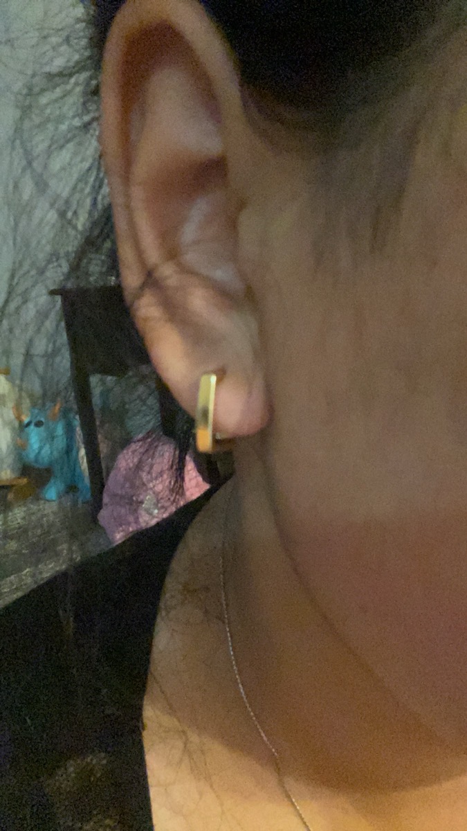 Temperament Woman'S Geometric Minimalist Niche Stud Earrings All-Match Fashion Ear Jewelry photo review
