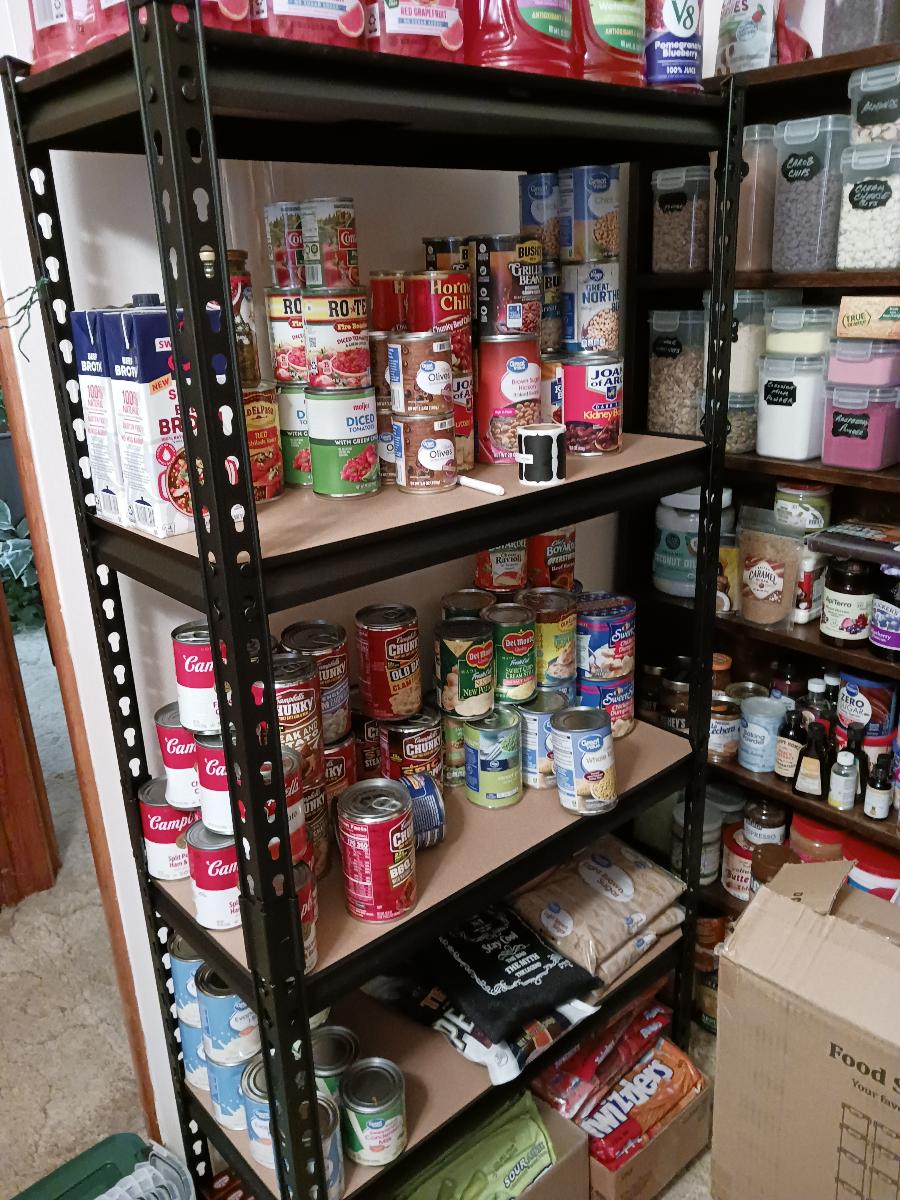 2000LBS Garage Shelving Storage Shelves Heavy Duty Shelving 5 Tier Metal Shelving Units For Garage Shelves 72"H X35.5"W X 15.8"D, Adjustable Metal Shelving Unit For Garage Shelves Utility Rack Shelf For Basement Pantry Closet Shelves, Black, Utility Shelves photo review