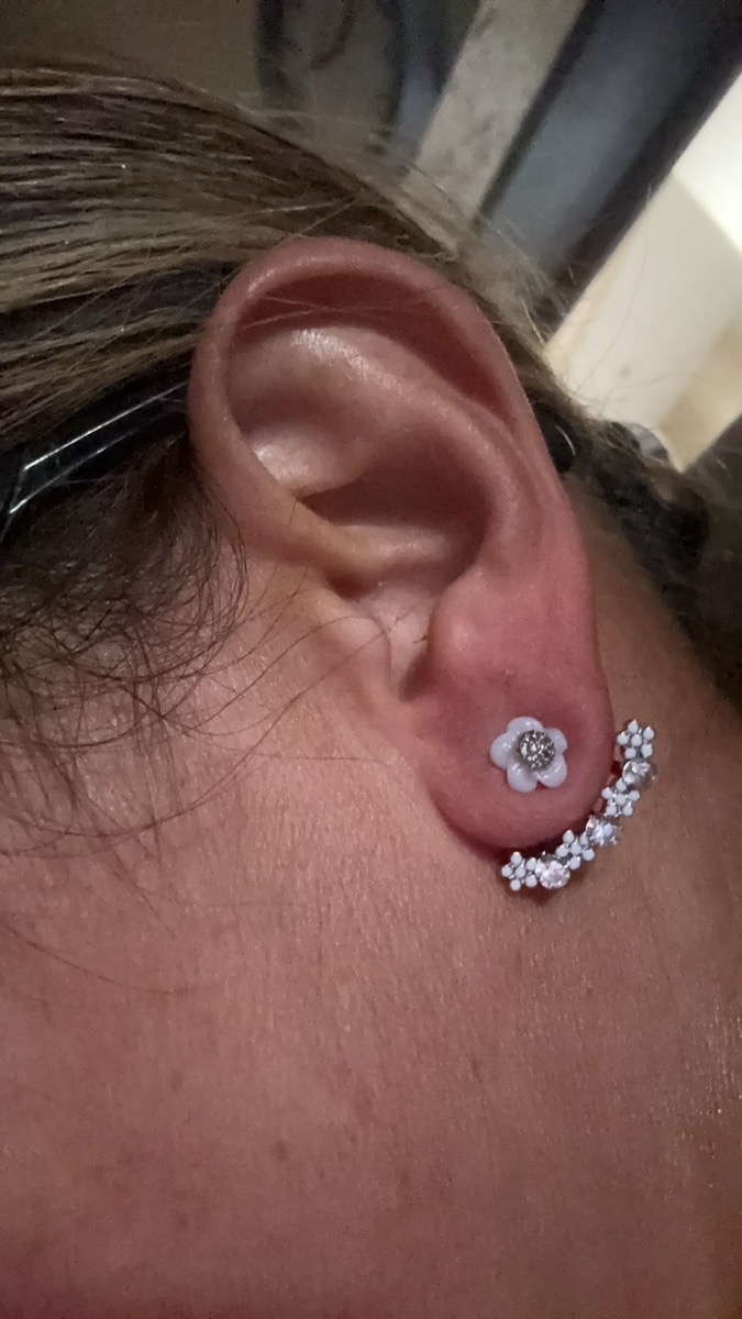 Daisy New Korean Fashion Earrings - Post Style photo review
