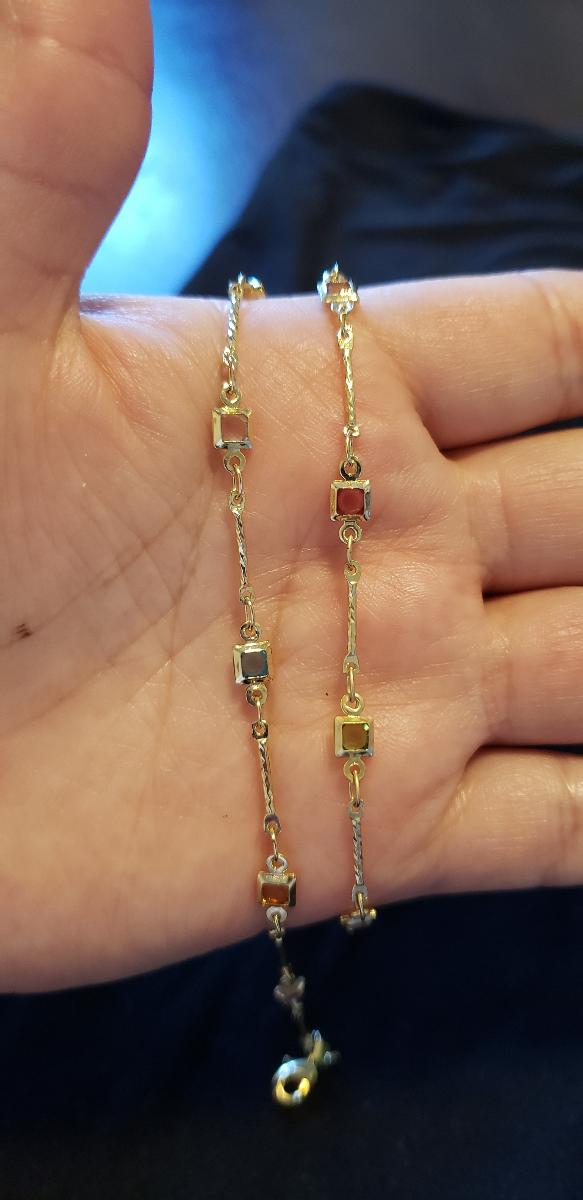Natural Stone Bohemian Necklace Vintage-Inspired Square A Single Piece of Elegant And Opulent Design for Women Featuring an Perfect for Summer Wear Around The Collarbone photo review