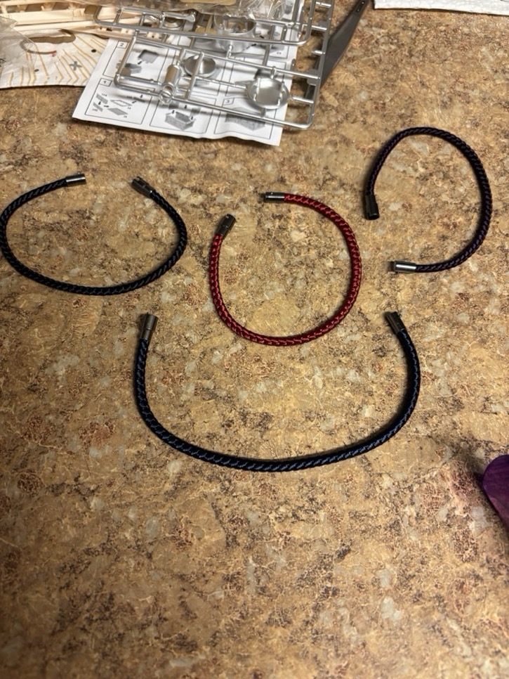 1pc of Rope Bracelet for Men And Women, Red Thread Bracelet Designed to Attract, Magnetic Couple Bracelet photo review