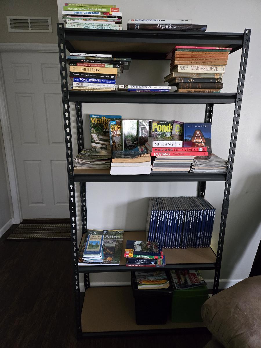 2000LBS Garage Shelving Storage Shelves Heavy Duty Shelving 5 Tier Metal Shelving Units For Garage Shelves 72"H X35.5"W X 15.8"D, Adjustable Metal Shelving Unit For Garage Shelves Utility Rack Shelf For Basement Pantry Closet Shelves, Black, Utility Shelves photo review