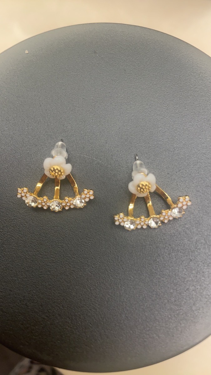 Daisy New Korean Fashion Earrings - Post Style photo review