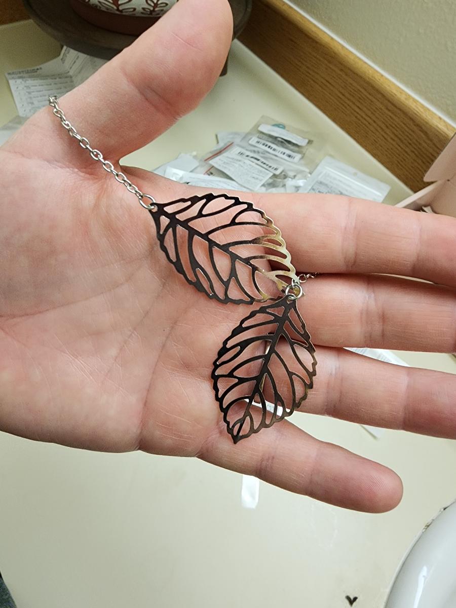 Ethnic Style Women's Necklace Alloy Circle with Rod Single Chain Pendant Necklace 2024 Fashion New Style Versatile Simple Jewelry Festival Gift photo review